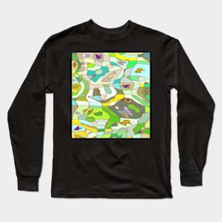 Butterflies labyrinth land Long Sleeve T-Shirt